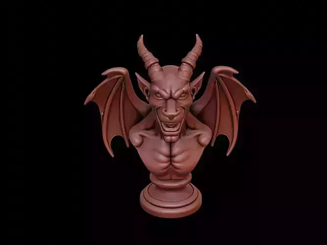 Gargoyle Beast Bust