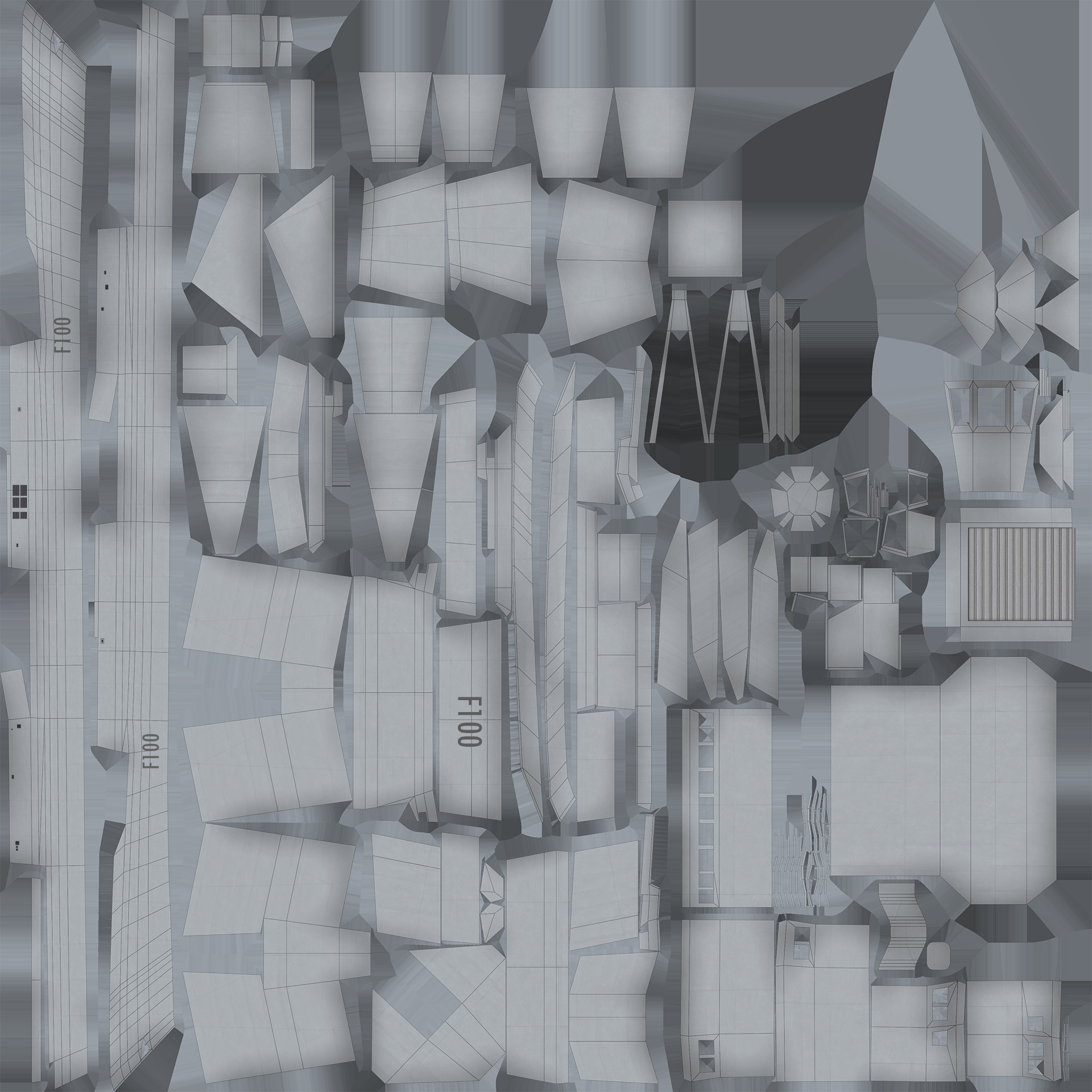 SPS Alvaro de Bazan Low-poly 3D model_12