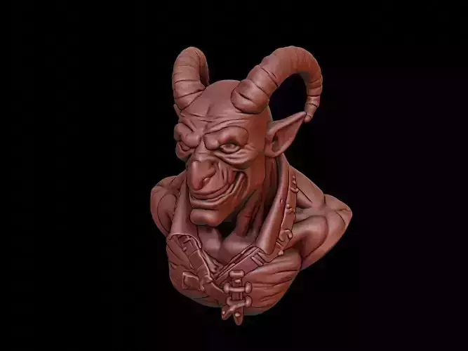 Goblin Beast Bust