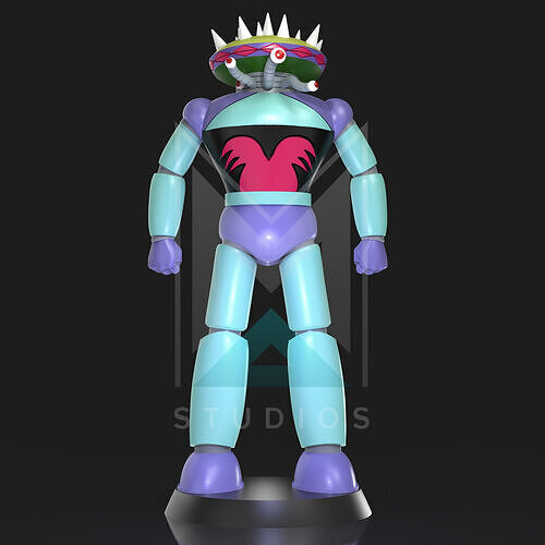 Dagan G3 Mazinger Z 3D print model