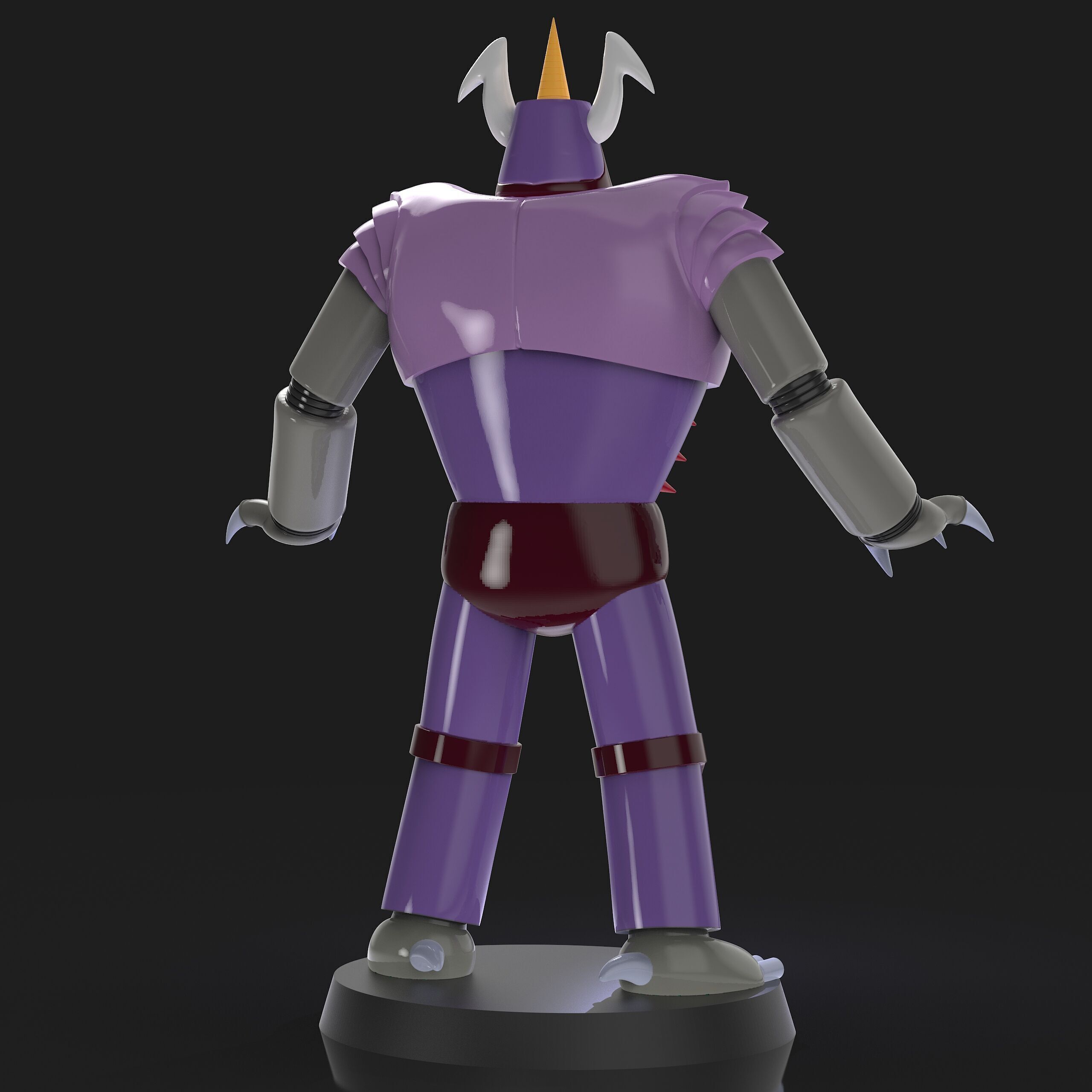 Ozones B3 Mazinger Z 3D print model_3