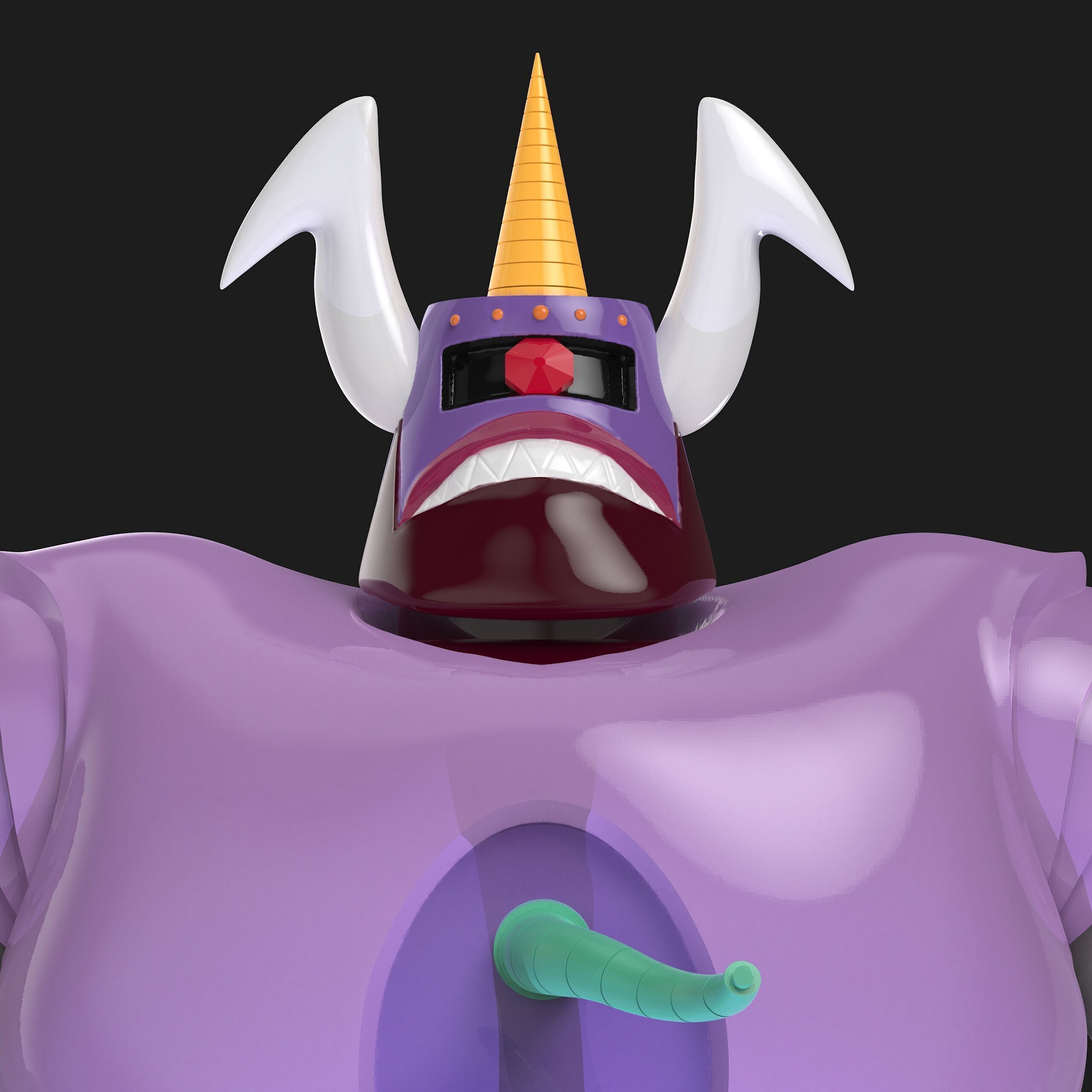 Ozones B3 Mazinger Z 3D print model_5