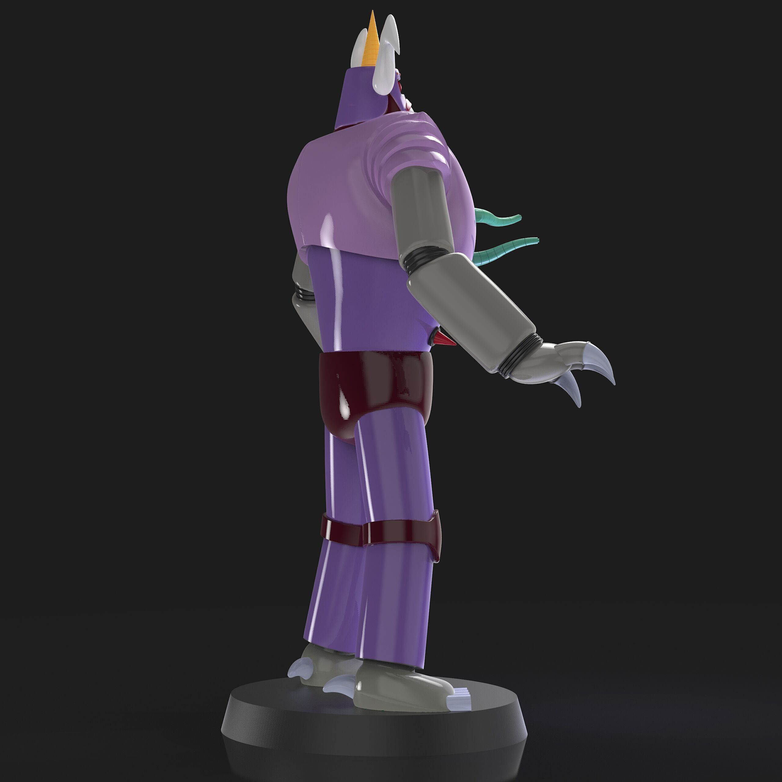 Ozones B3 Mazinger Z 3D print model_6