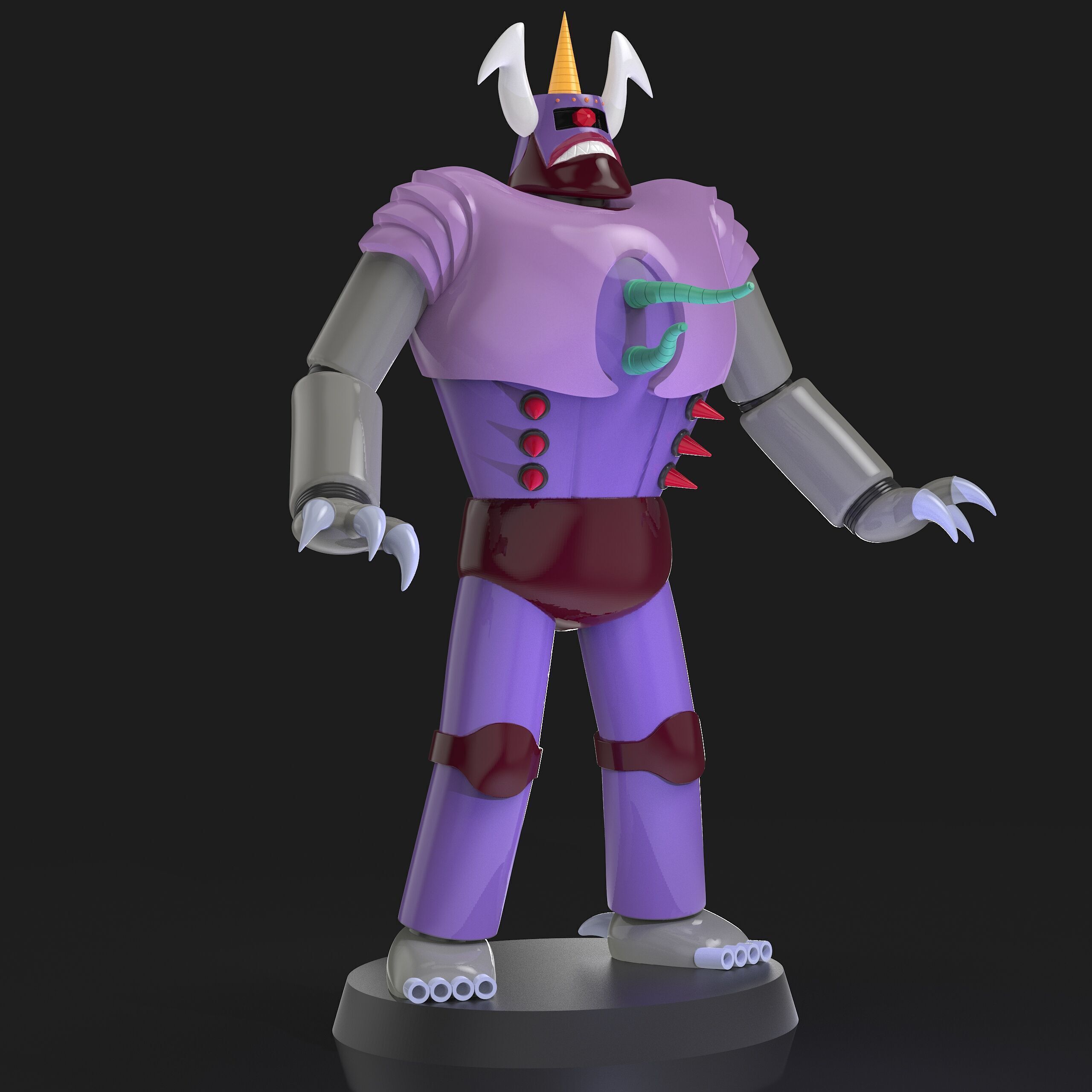 Ozones B3 Mazinger Z 3D print model_1