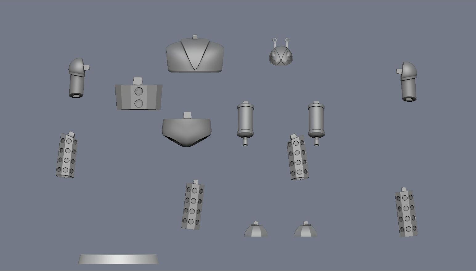 Balkan P5 Mazinger Z 3D print model_8