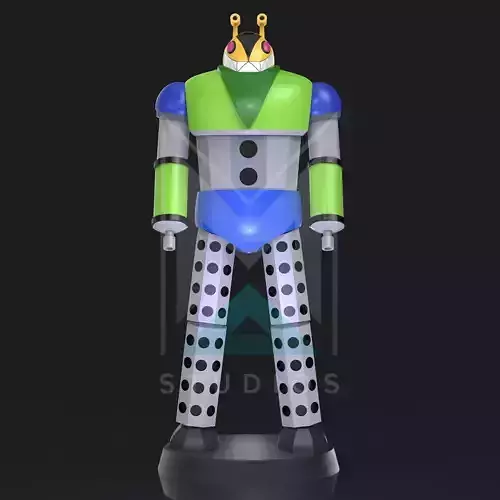 Balkan P5 Mazinger Z 3D print model