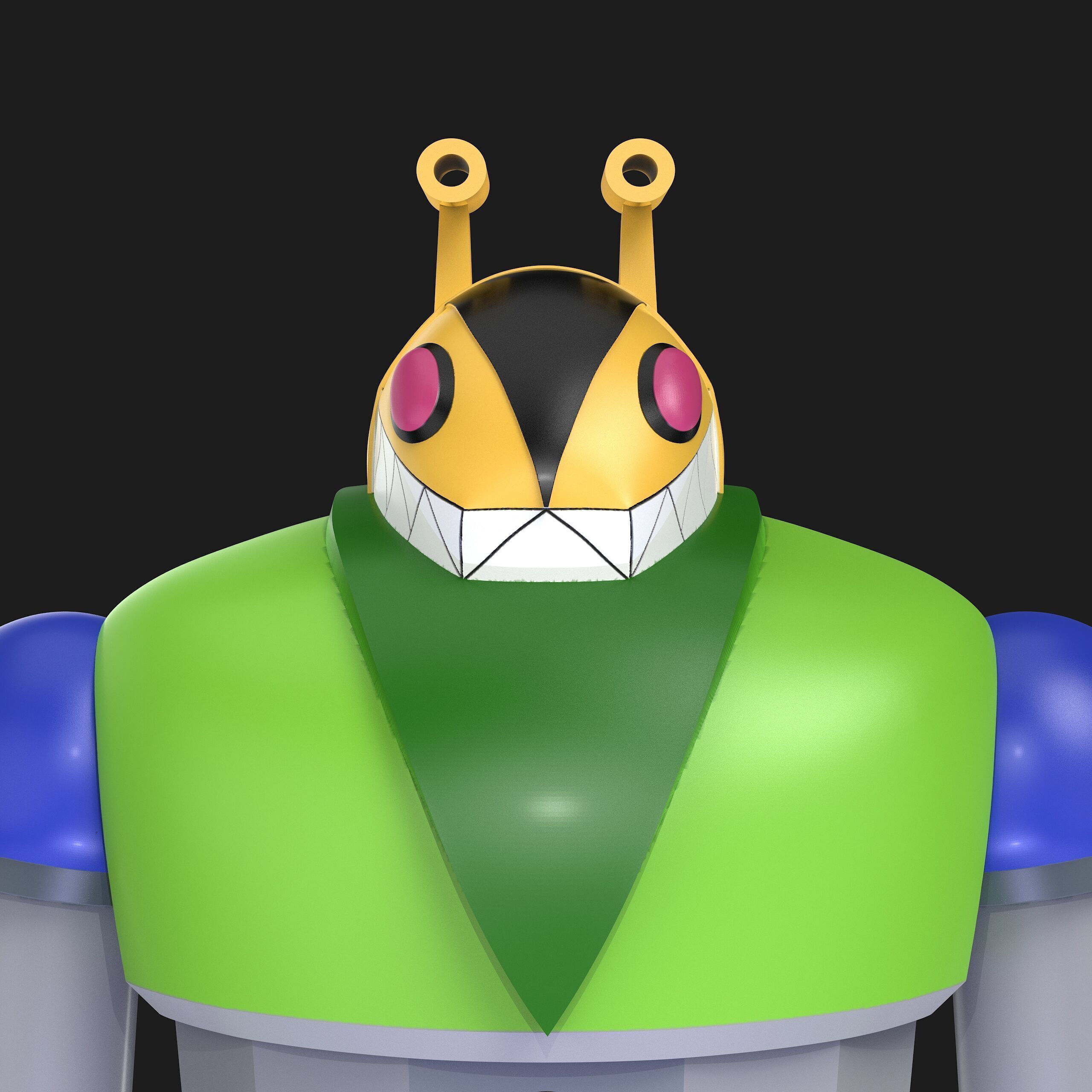 Balkan P5 Mazinger Z 3D print model_5