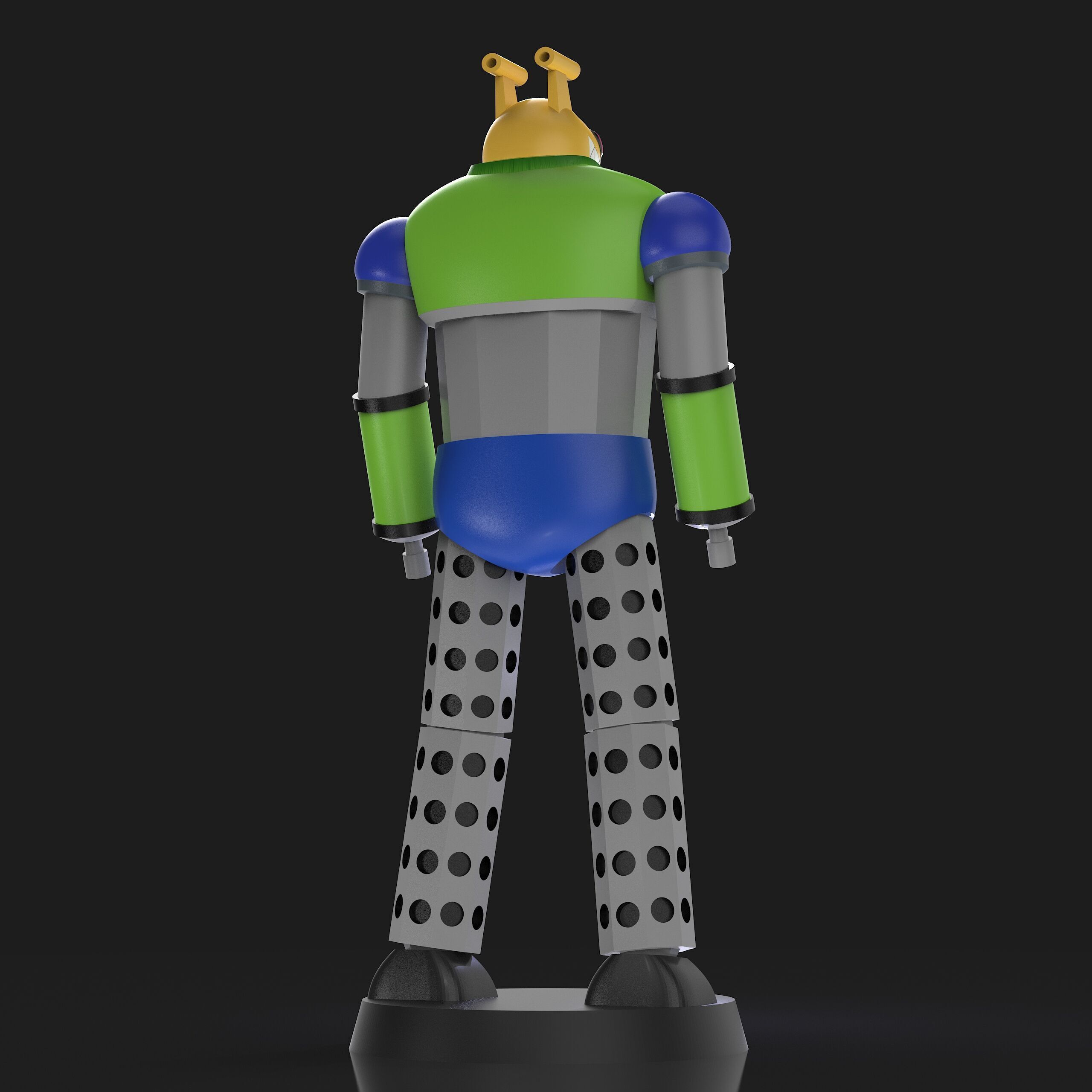 Balkan P5 Mazinger Z 3D print model_3