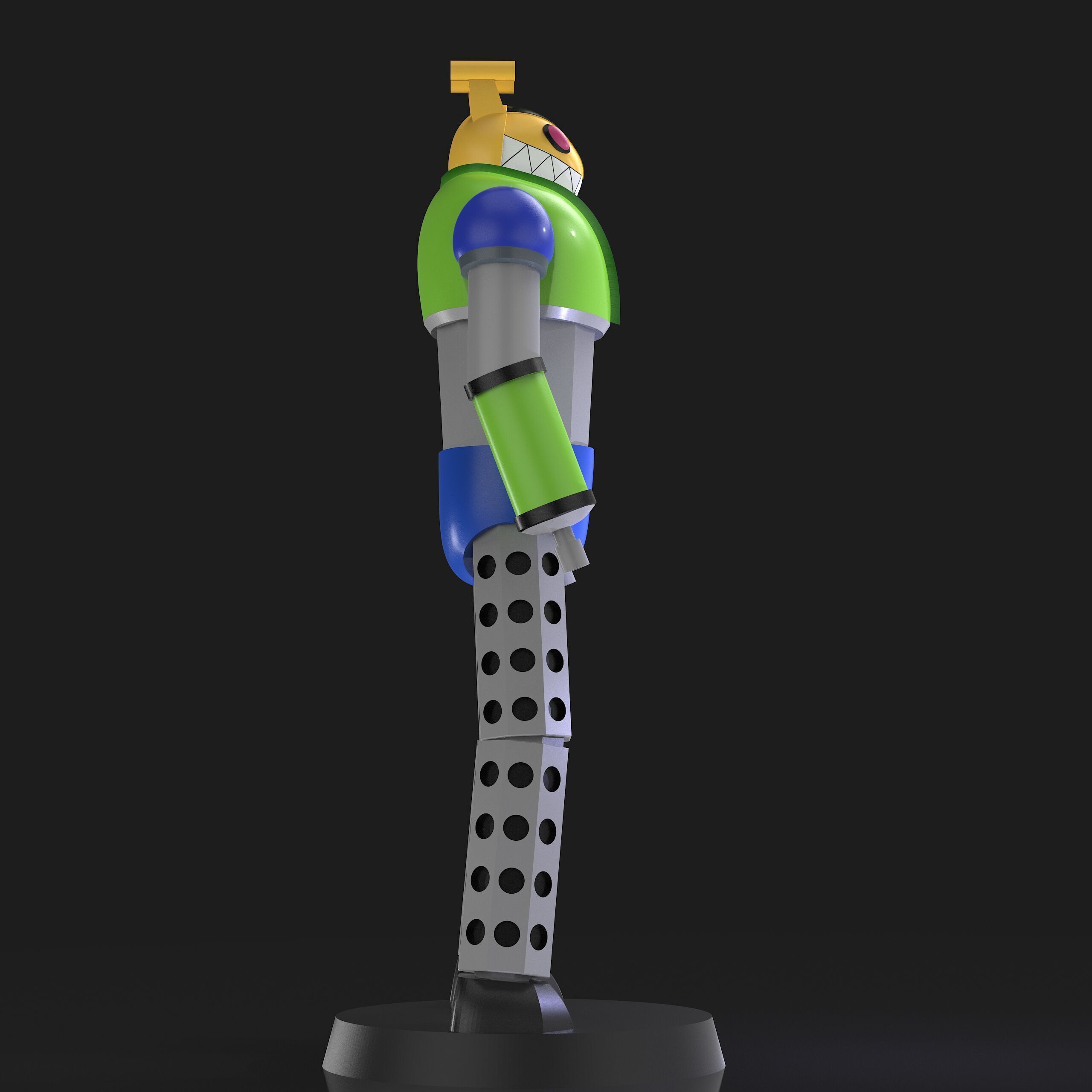 Balkan P5 Mazinger Z 3D print model_6