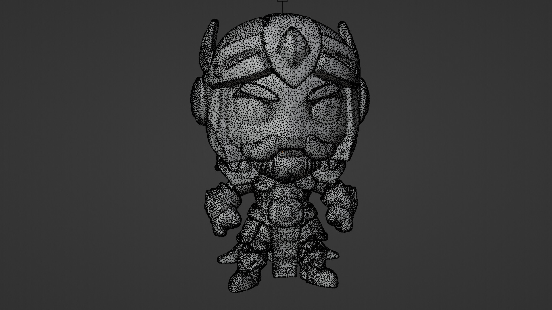 cartoon soldier 02 3D print model_5