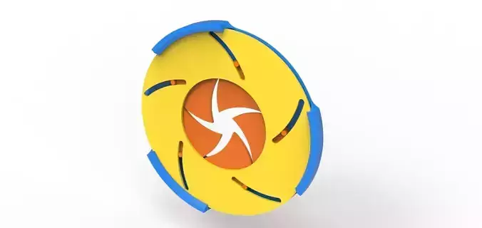 Sharp edges Iris diaphragm