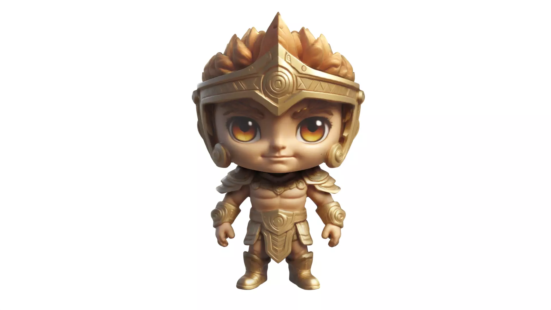 fantasy soldier boy 3D print model