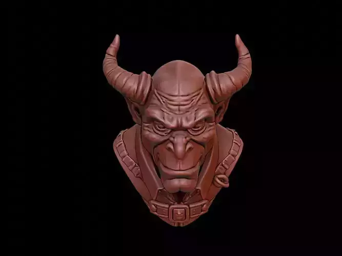 Goblin Beast Bust