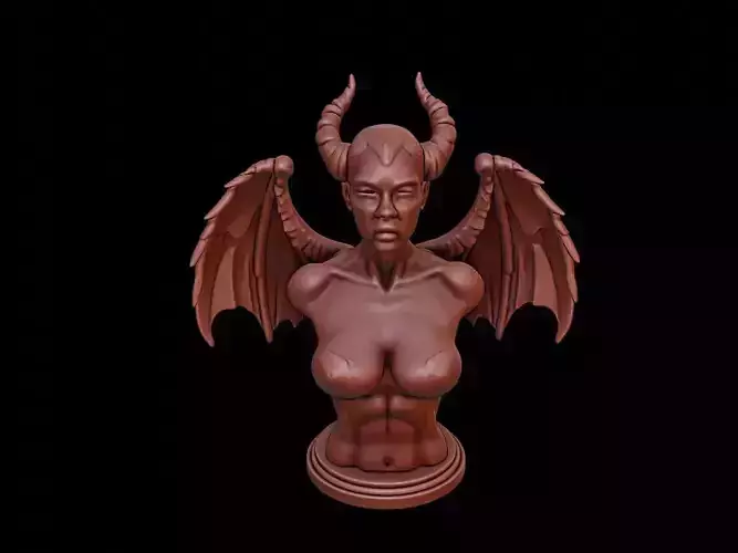 Harpy Beast Bust
