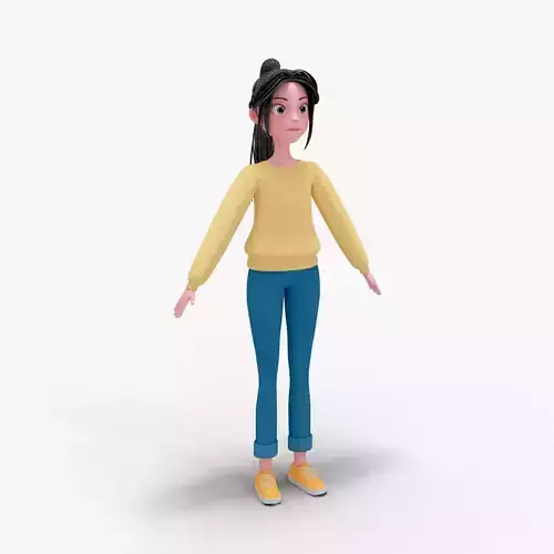 Girl Cartoon