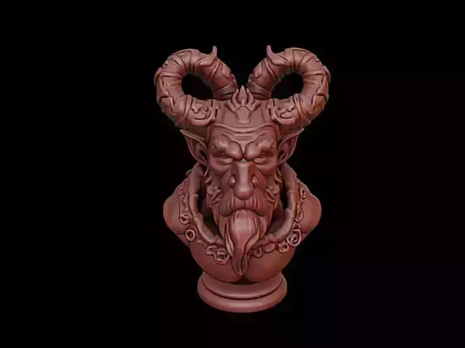 Ifrit Beast Bust
