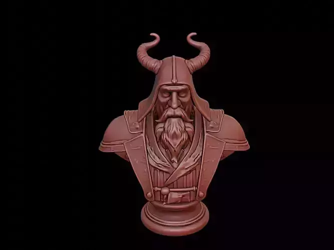 Infernal Scholar Beast Bust