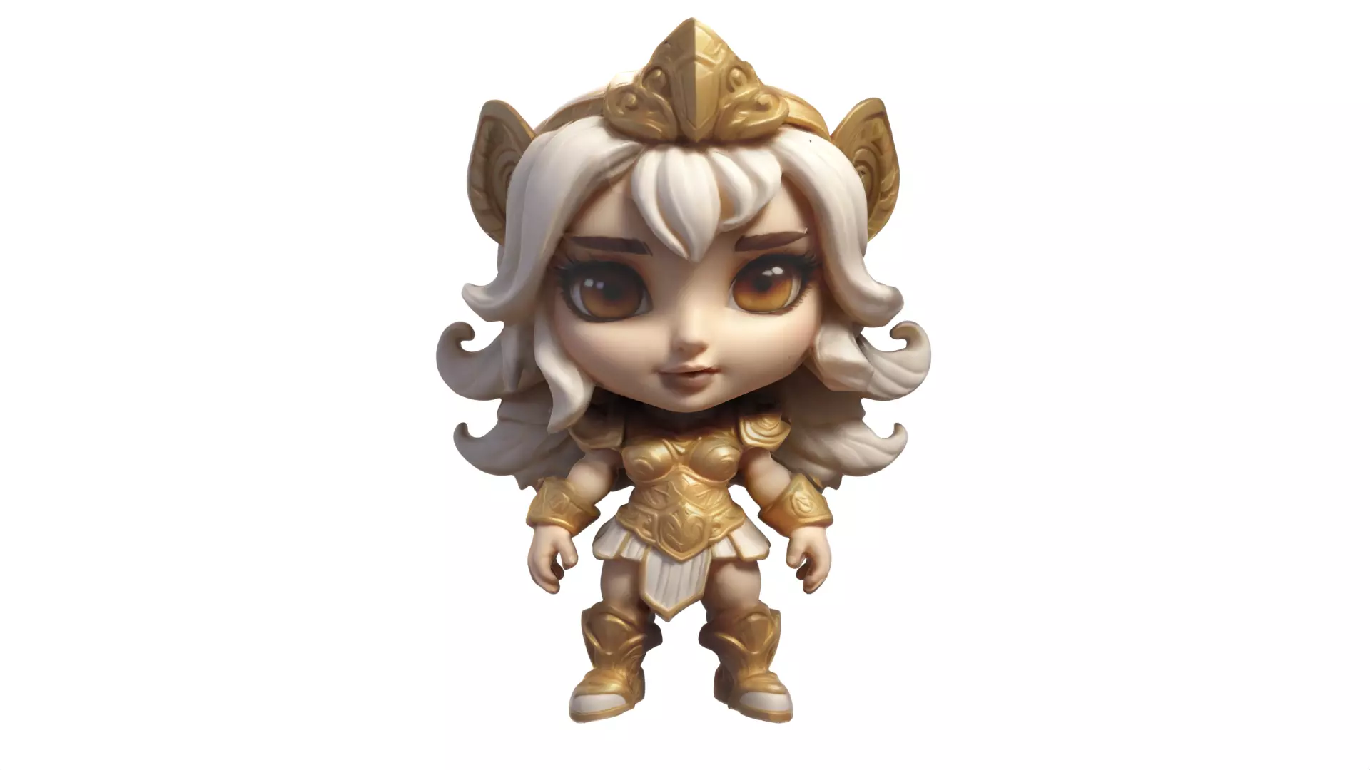 fantasy girl 3D print model
