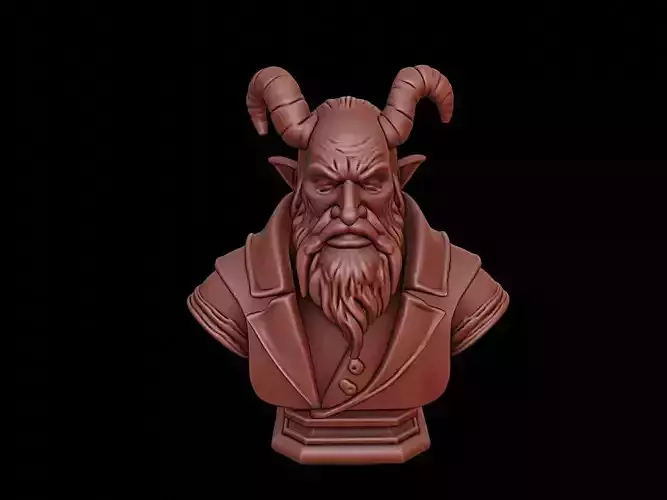 Infernal Scholar Beast Bust