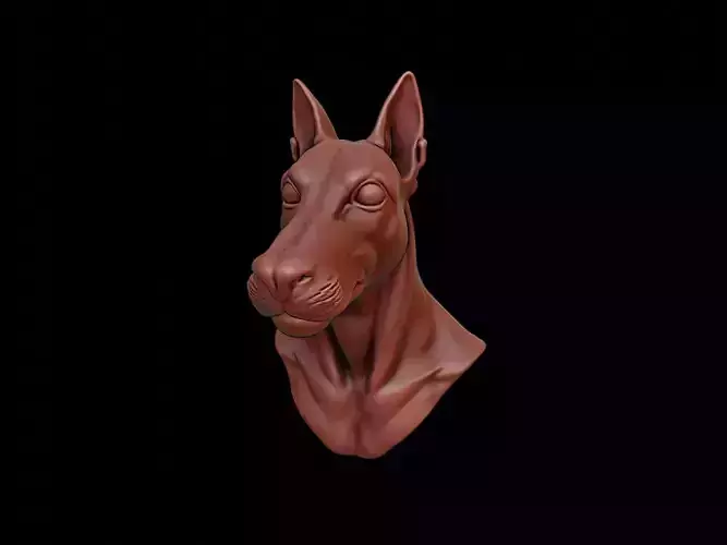 Kelpie Beast Bust