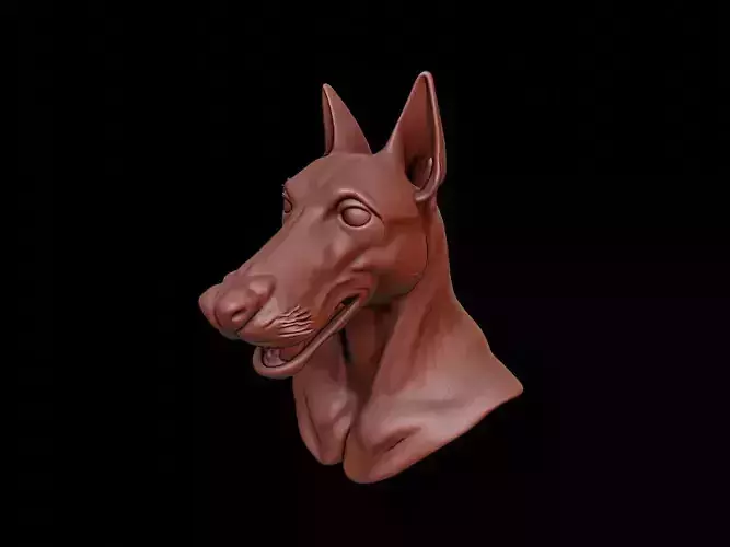 Kelpie Beast Bust