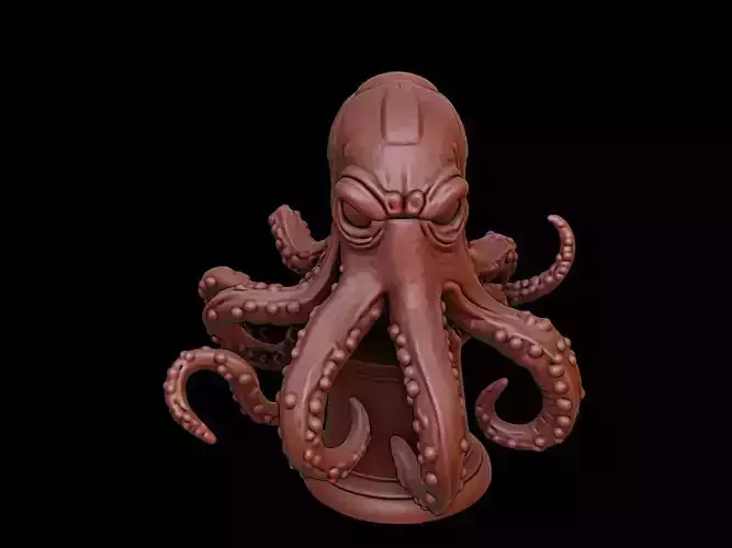 Kraken Beast Bust