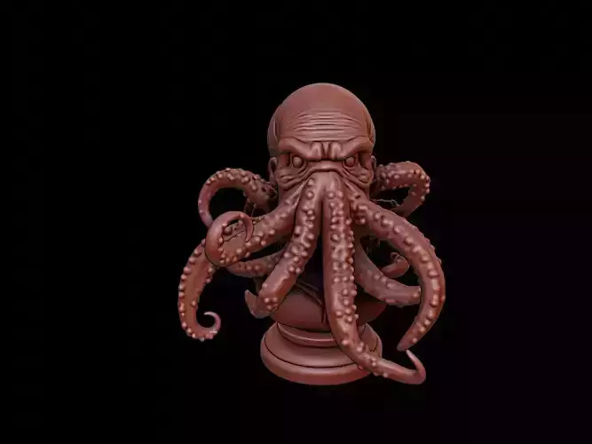 Kraken Beast Bust