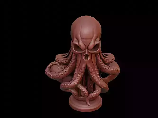 Kraken Beast Bust