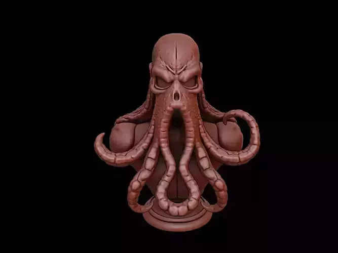 Kraken Beast Bust
