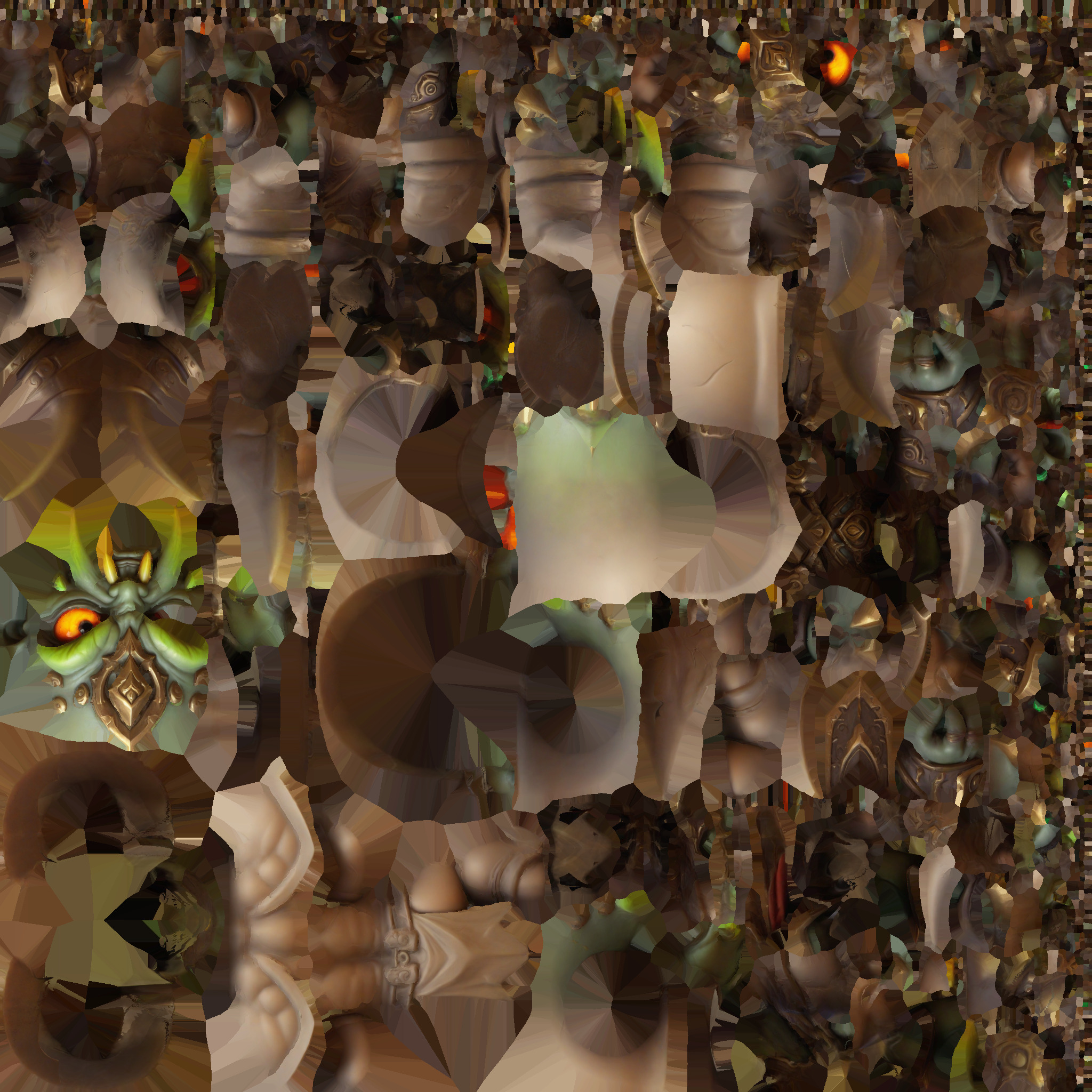 fantasy devil soldier 3D print model_6