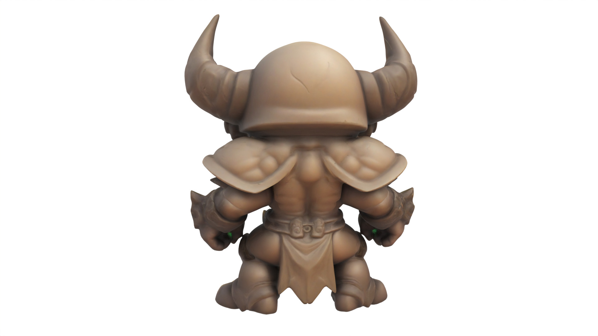 fantasy devil soldier 3D print model_3