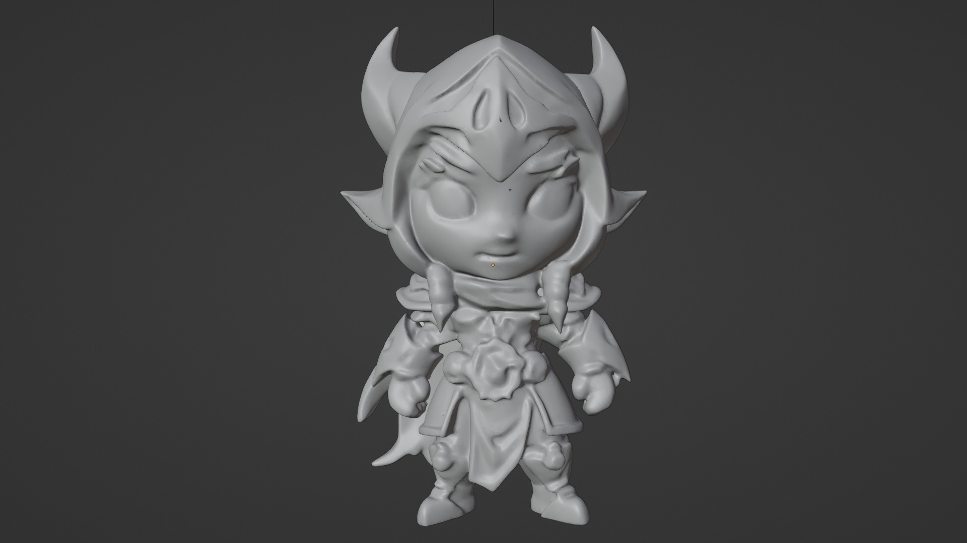 fantasy character 3D print model_4
