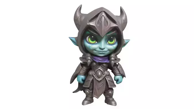 fantasy character 3D print model