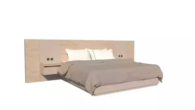 Hotel Line Nova closet - soft 3D model