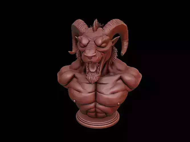 Manticore Beast Bust