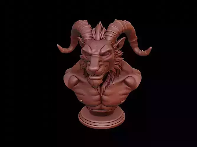 Manticore Beast Bust