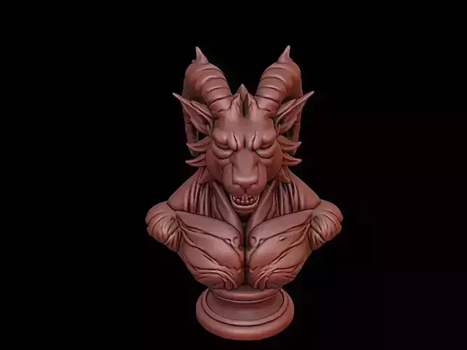 Manticore Beast Bust