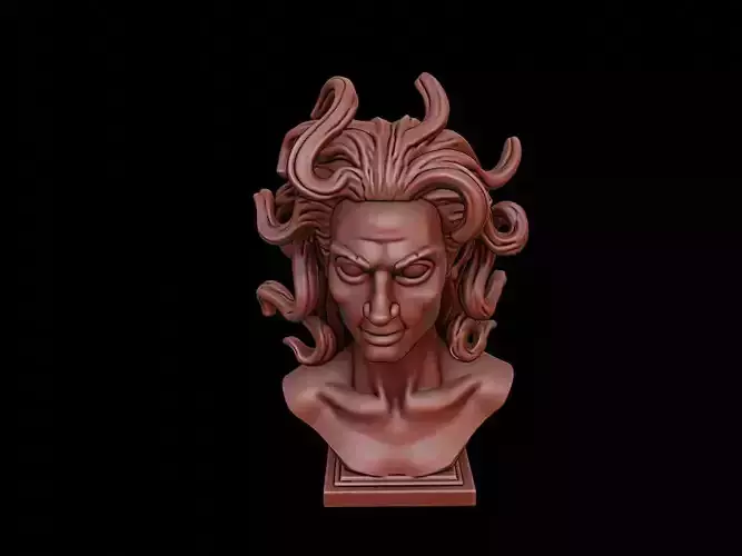Medusa Beast Bust