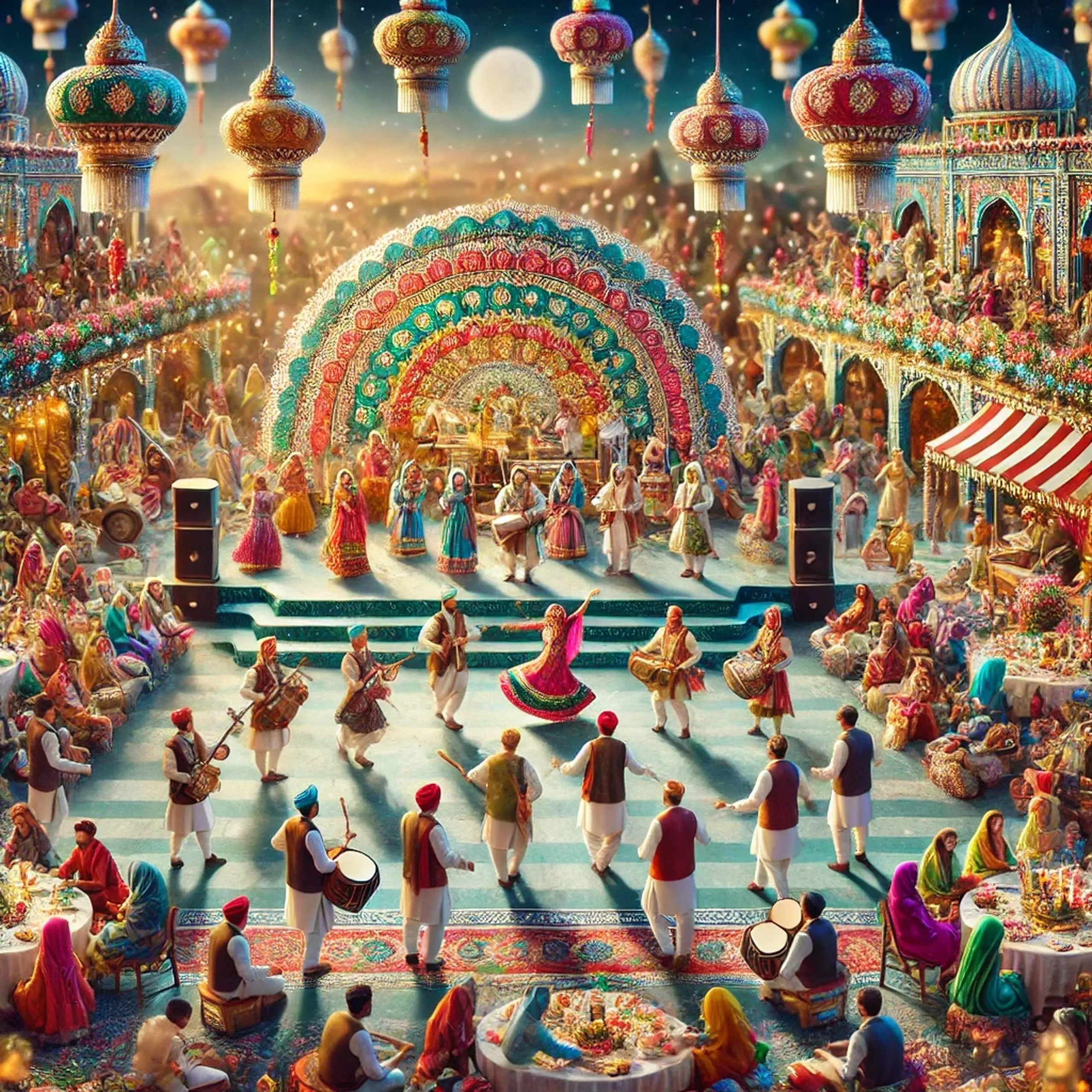 A national festival  3D model_0