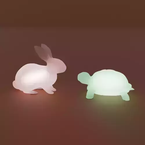 Rabbit and Tortoise Indirect Lighting