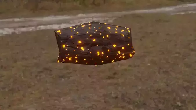glowing coal