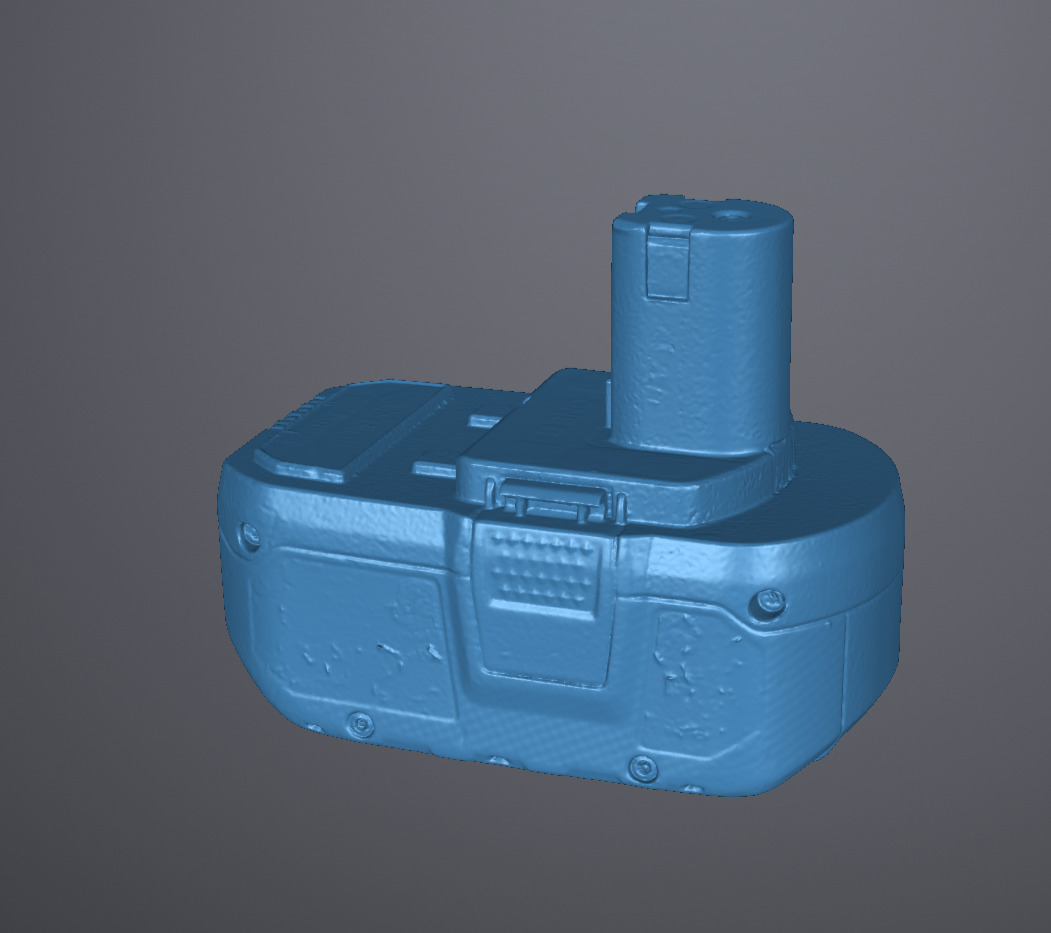 Ryobi 18V 4AH Battery 3D scan 3D print model_2