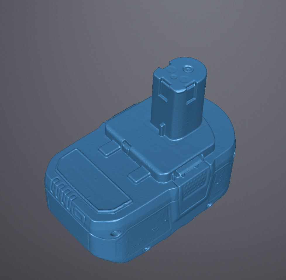 Ryobi 18V 4AH Battery 3D scan 3D print model_1
