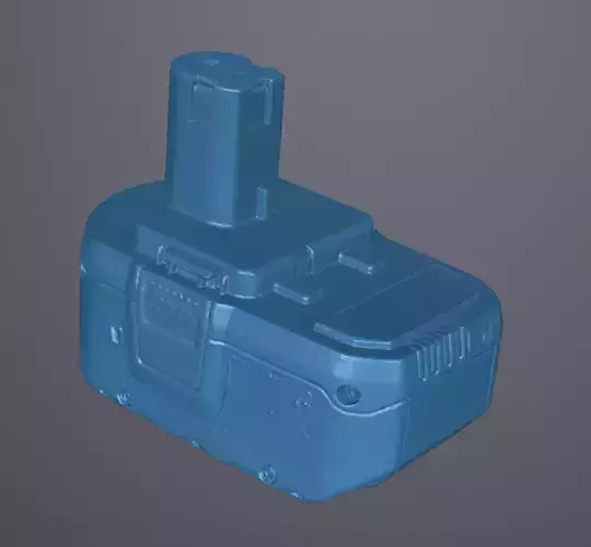 Ryobi 18V 4AH Battery 3D scan 3D print model