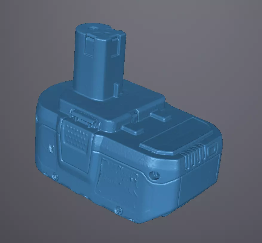 Ryobi 18V 4AH Battery 3D scan 3D print model_0