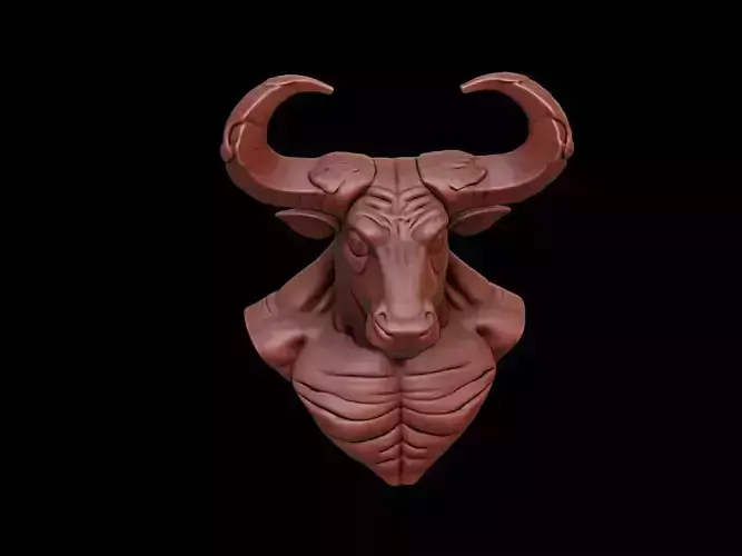 Minotaur Beast Bust