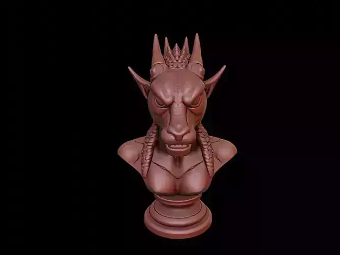 Naga Beast Bust