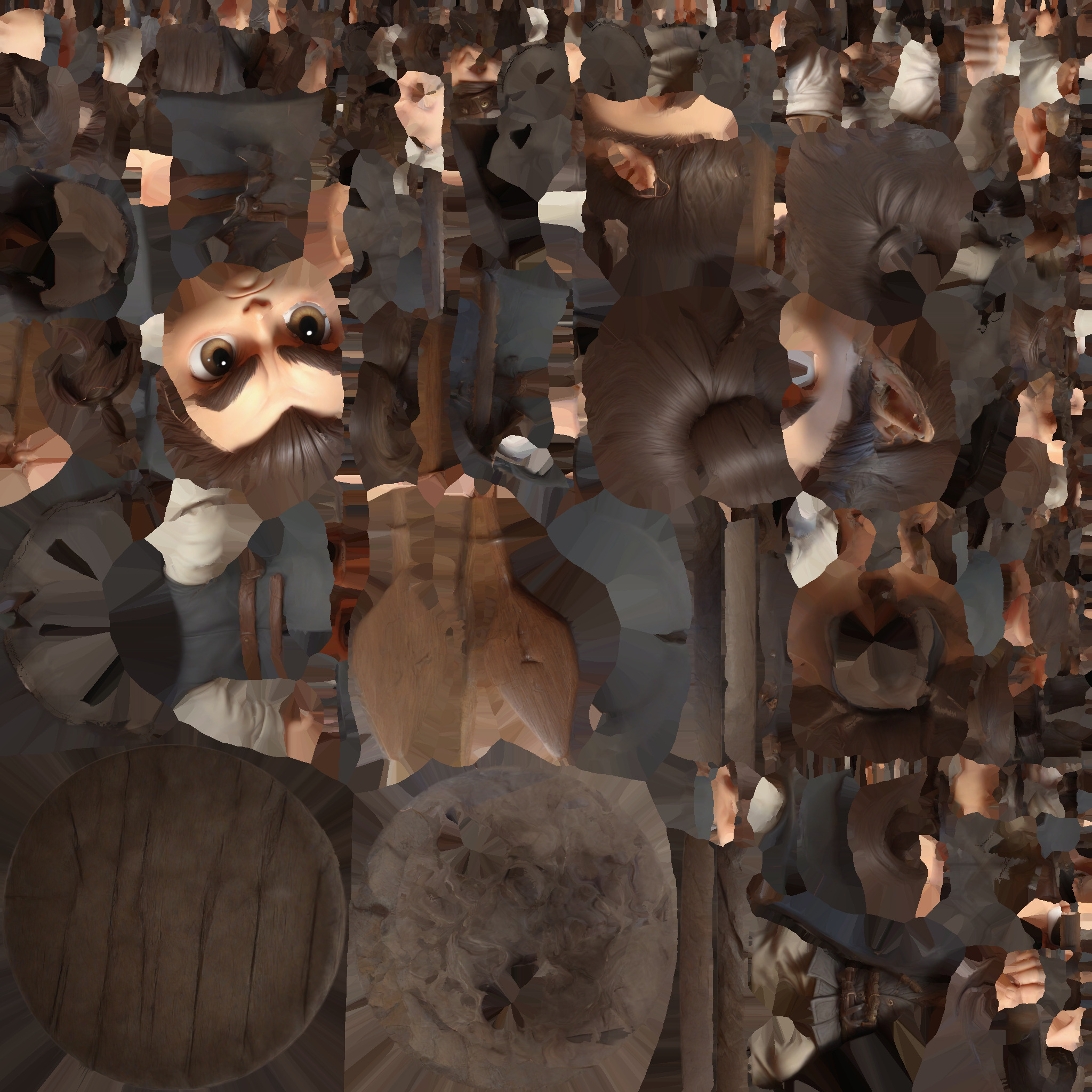 cartoon boy 3D print model_6