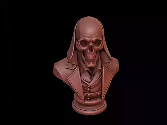 Necromancer Beast Bust