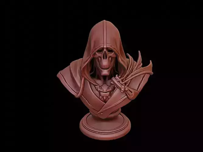 Necromancer Beast Bust